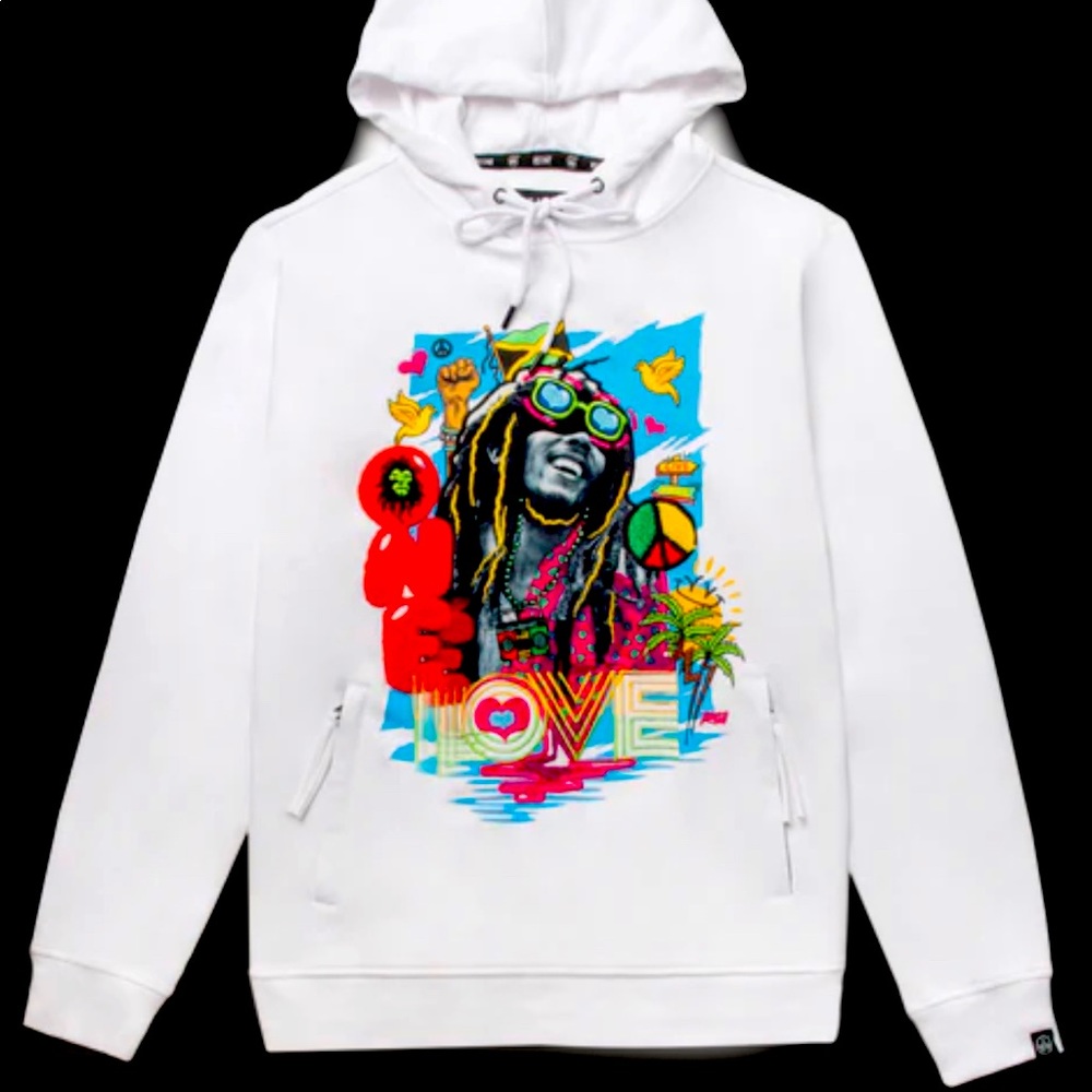 Rise As One Bob Marley One Love Hoodie